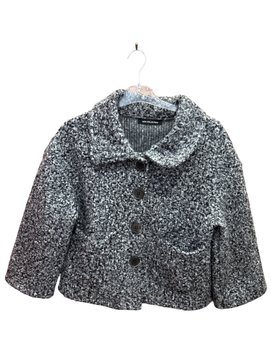 New Collection Jacke S Grau-schwarz gemustert