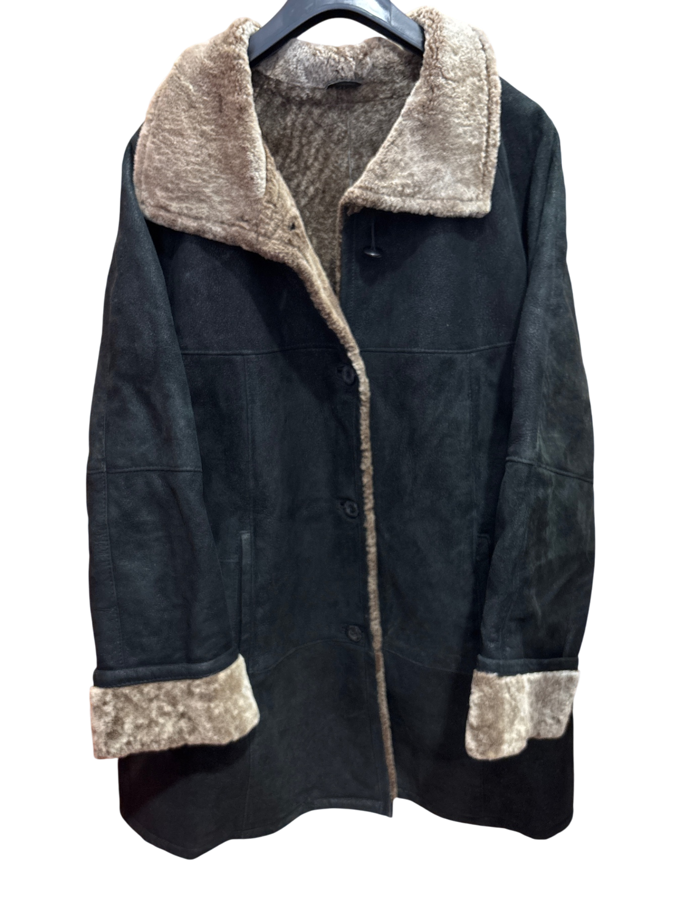 Jacke XL Schwarz und Beige