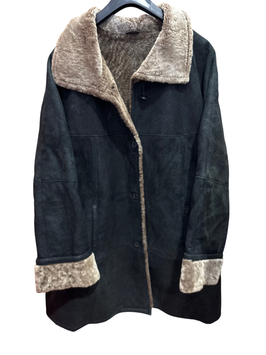 Jacke XL Schwarz und Beige