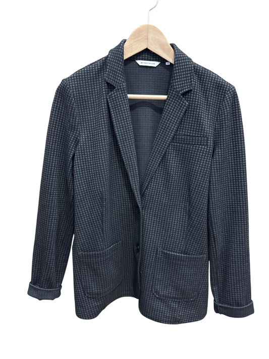 Tom Tailor Blazer M Dunkelgrau und Hellgrau Karo