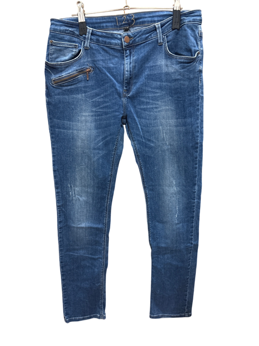 123 Jeans 42 Blau