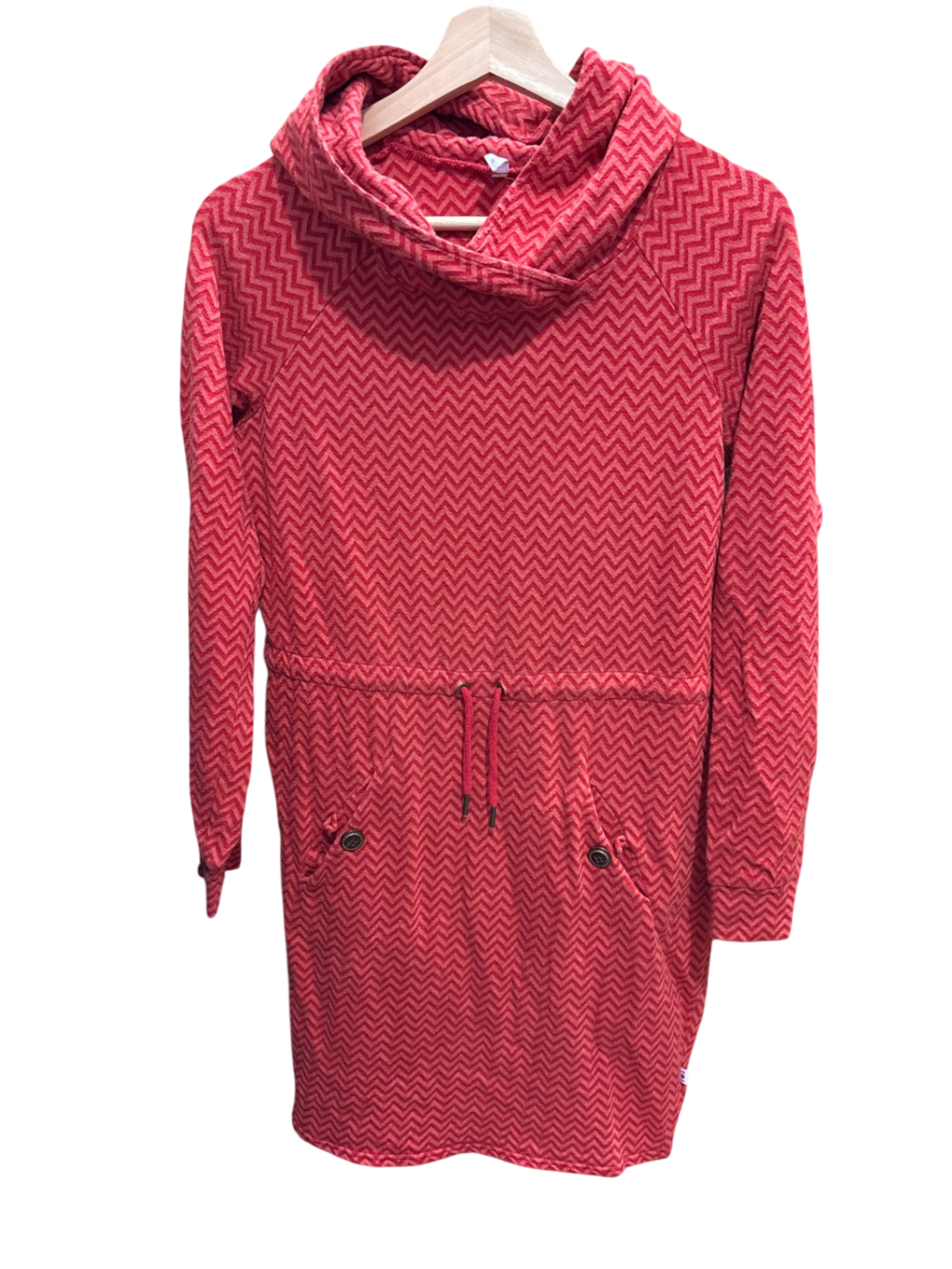 Blutsgeschwister Kleid S Rot