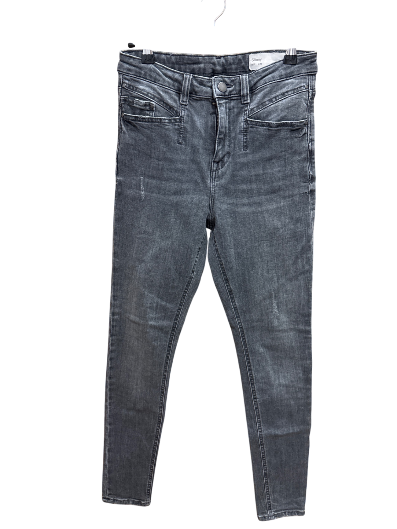 edc Jeans S 27/30 Grau