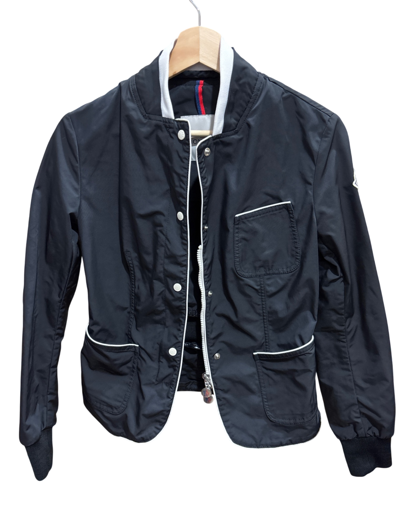 Moncler Jacke S Schwarz