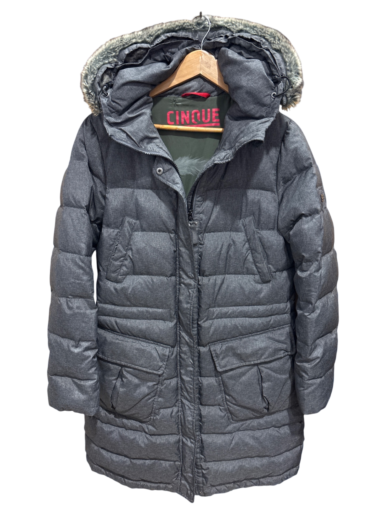 CINQUE Jacke 38 Grau