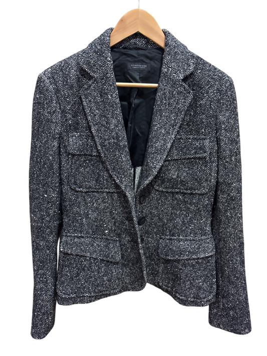 Strenesse Blazer M Grau-Schwarz Meliert