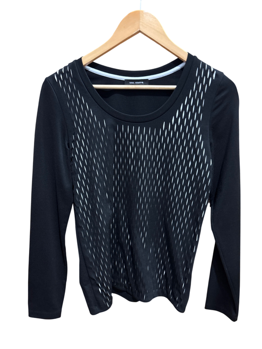CopCopine Shirt M Schwarz und Weiß