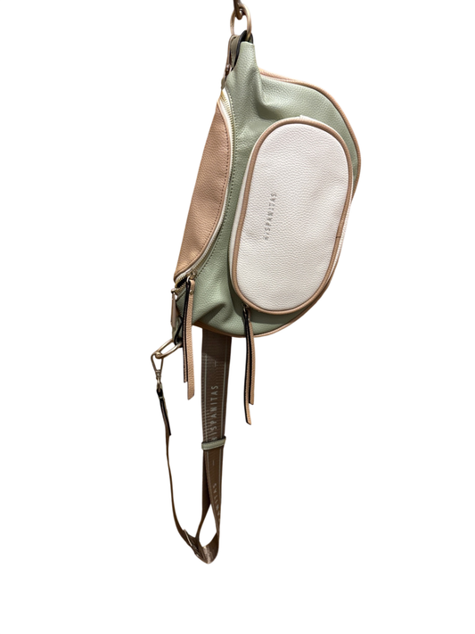 Umhängetasche Mehrfarbig (Pastelltöne)