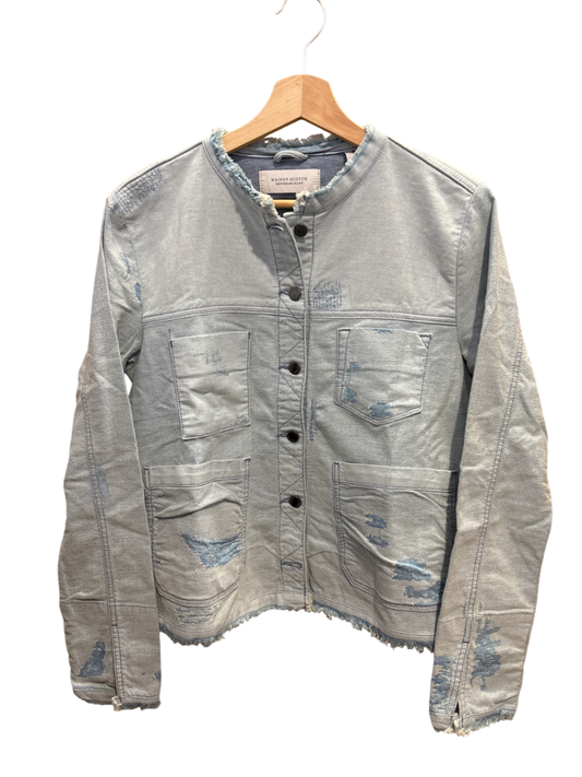 Maison Scotch Jacke L Hellblau