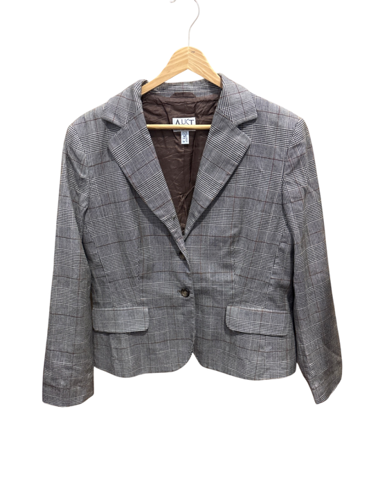 Aust Blazer 40 Grau mit Karomuster