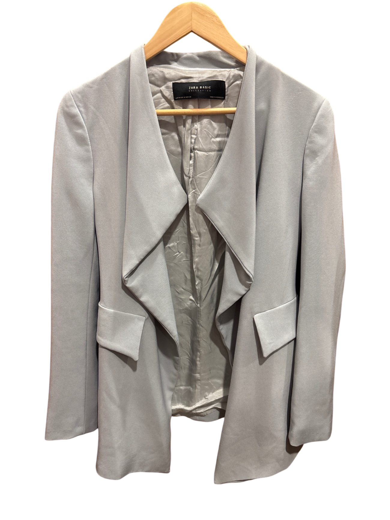 Zara Blazer M Hellgrau