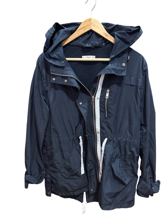 MANGO Jacke L Marineblau