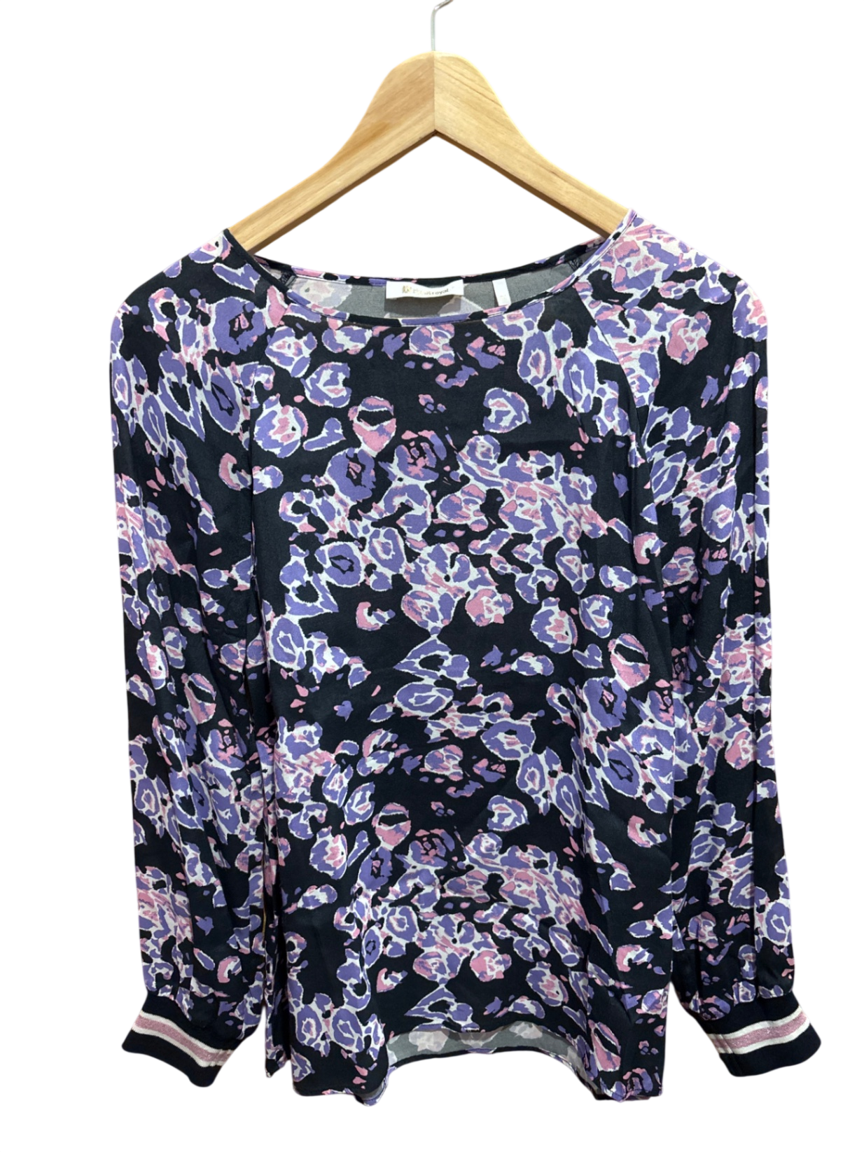 Rich&Royal Bluse S Multicolor (Primär Dunkelblau, Lila, Pink)