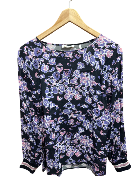 Rich&Royal Bluse S Multicolor (Primär Dunkelblau, Lila, Pink)