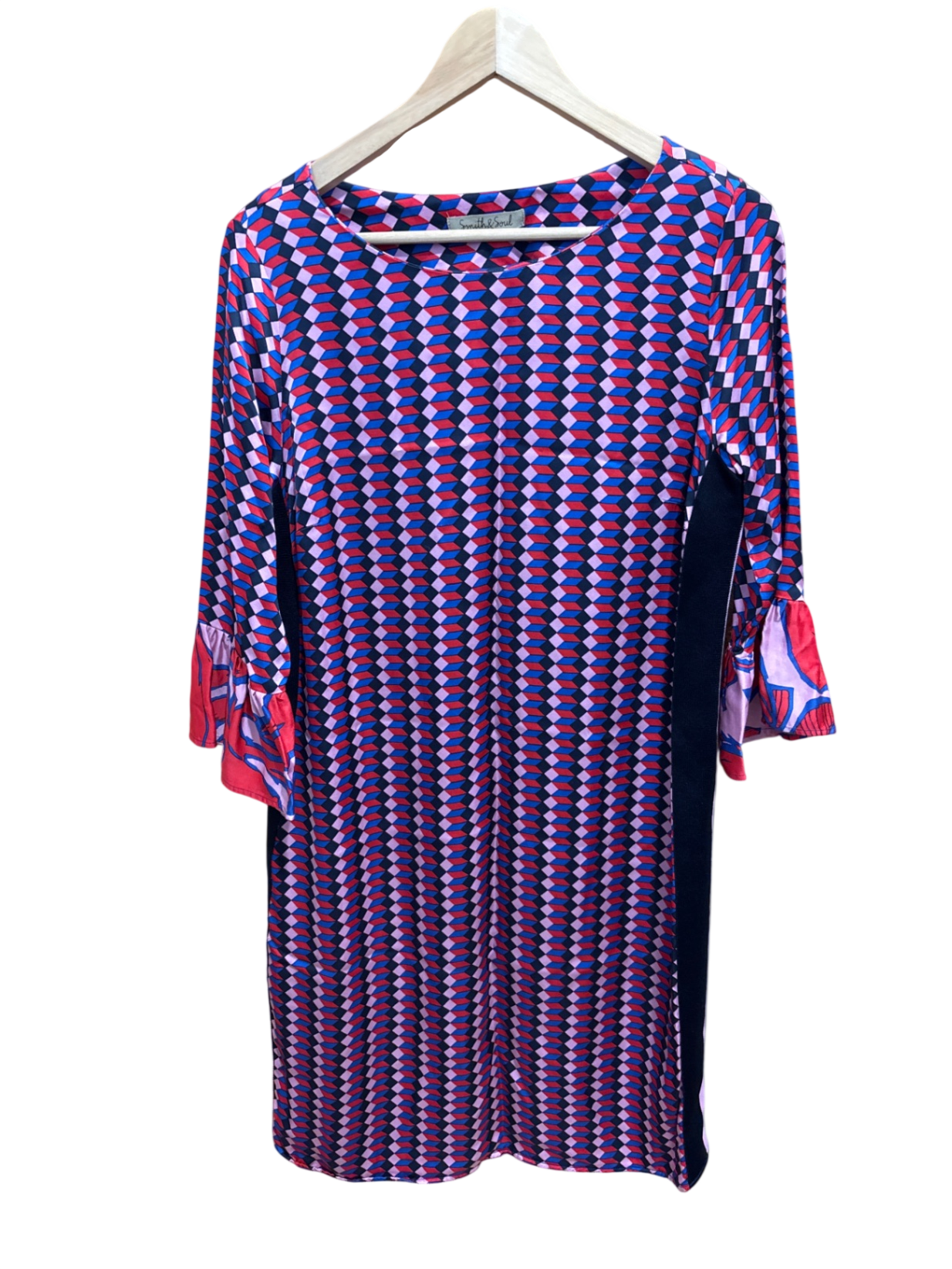 Smith & Soul Kleid S Bunt (Primär: Blau, Pink, Rot)