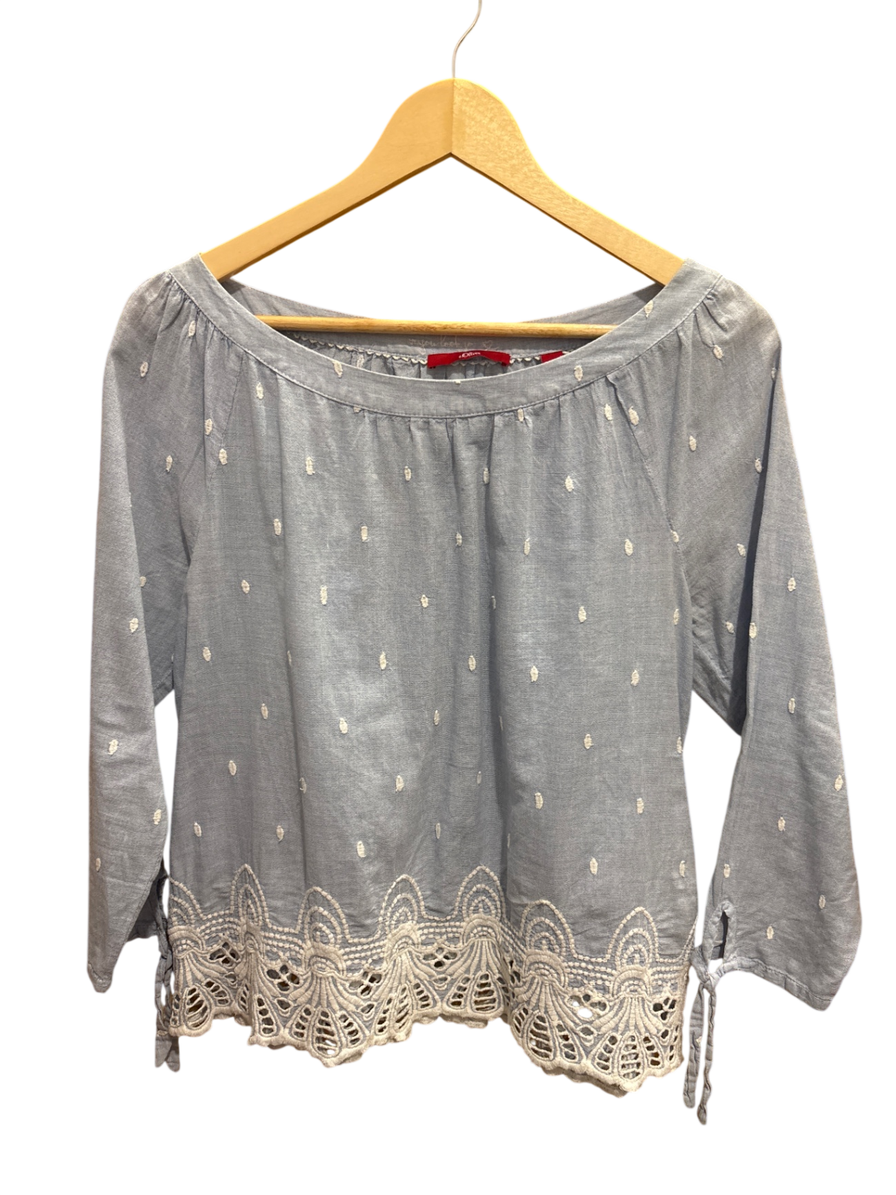 s.Oliver Bluse M hellblau