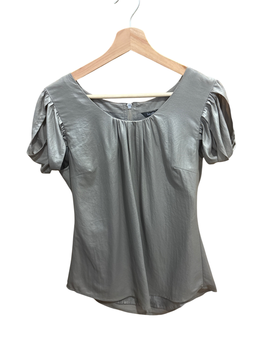 mbym Bluse M Silbergrau