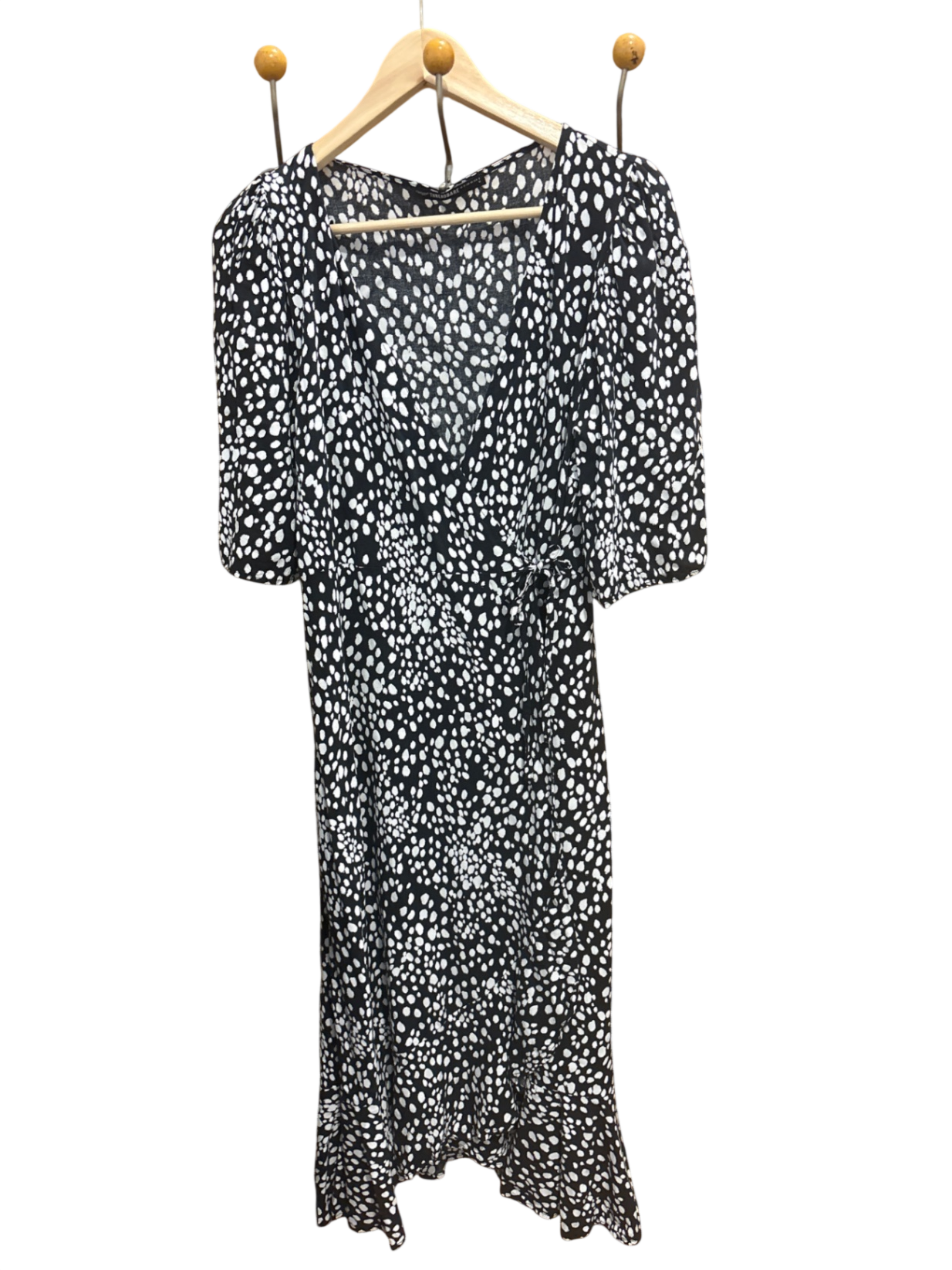 Kleid M Schwarz und Weiß