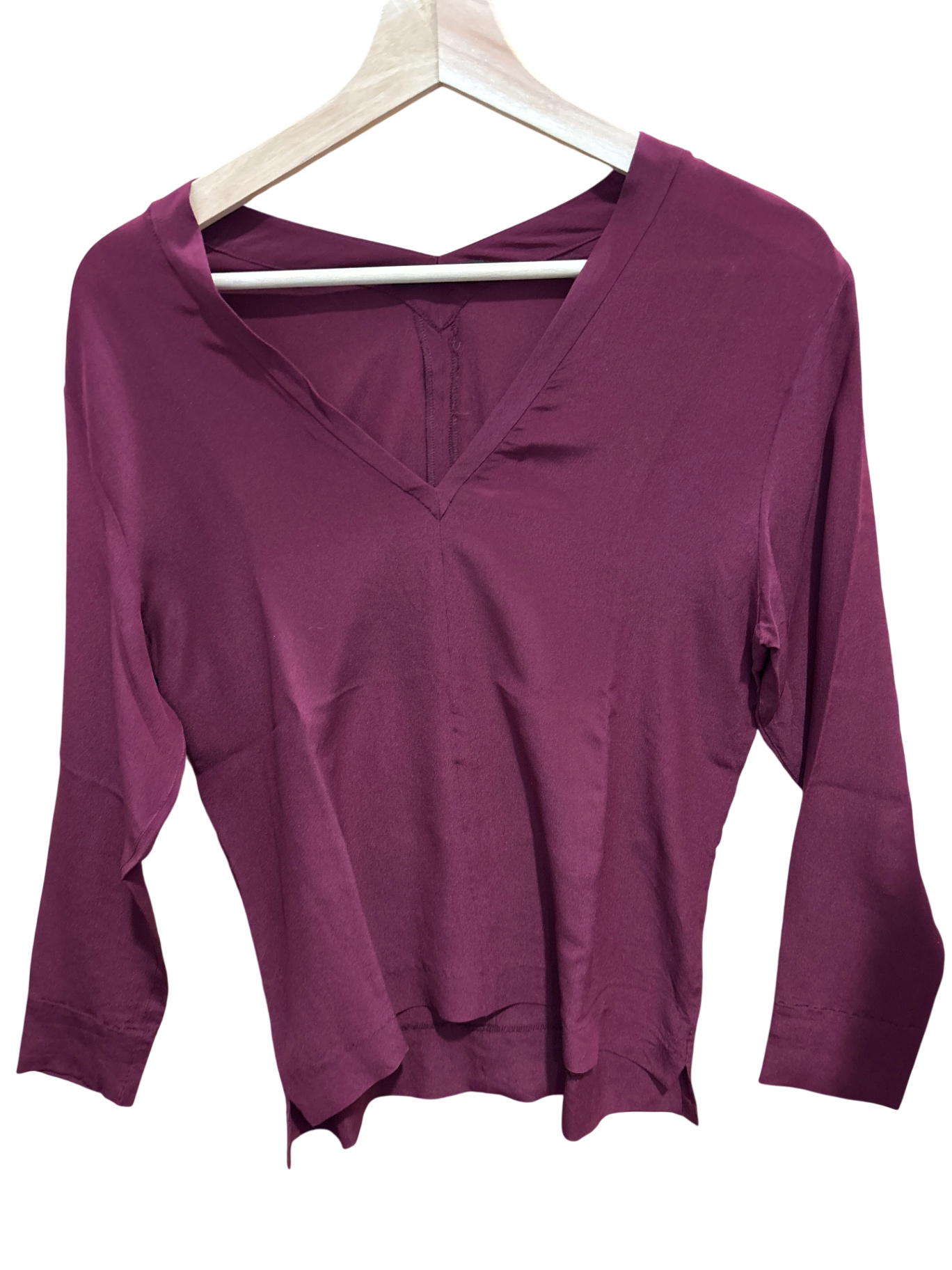 Drycorn Bluse S Burgunder