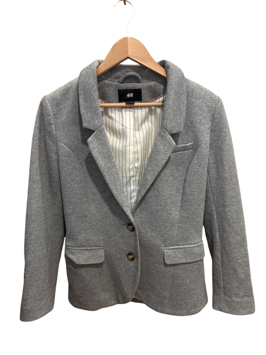 H&M Blazer M Grau