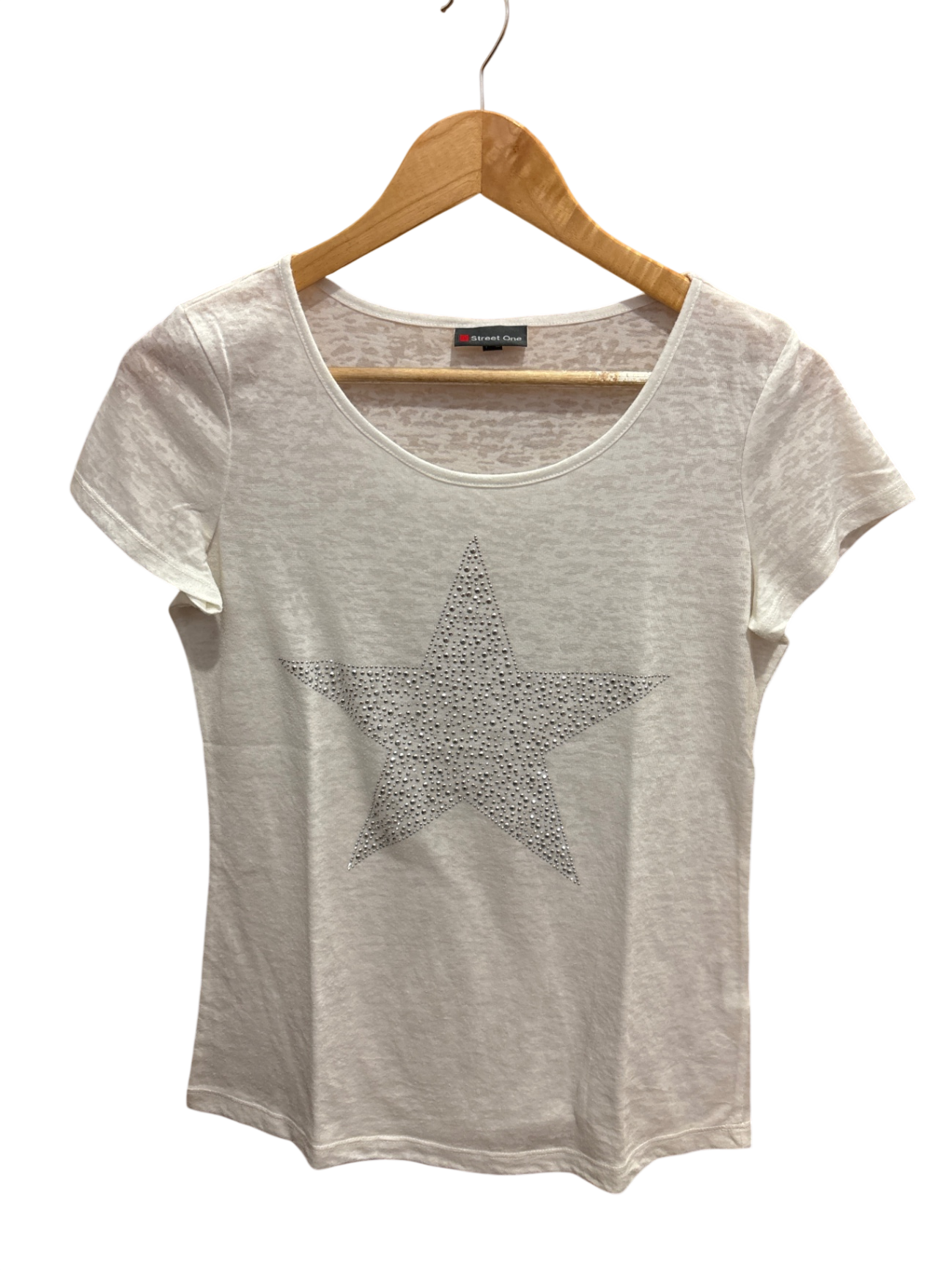 Street One Shirt S Weiß