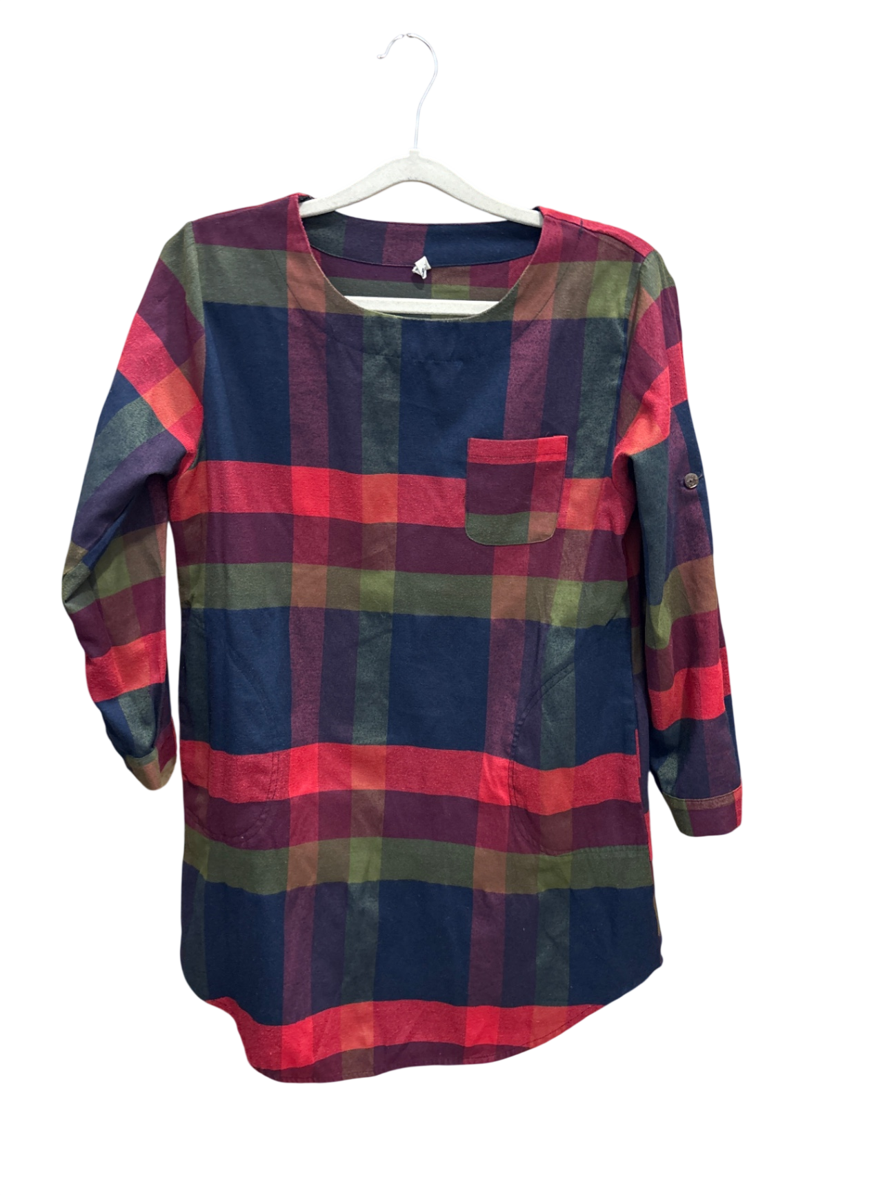 Yoko Kleid XS Multicolor (Rot, Blau, Grün, Beere)