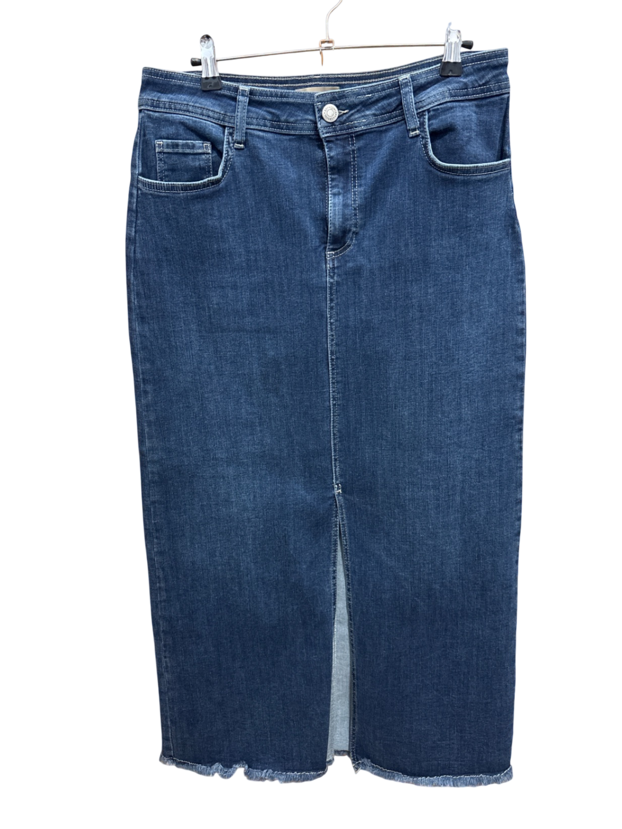 SoyaConcept Jeans Rock M Blau