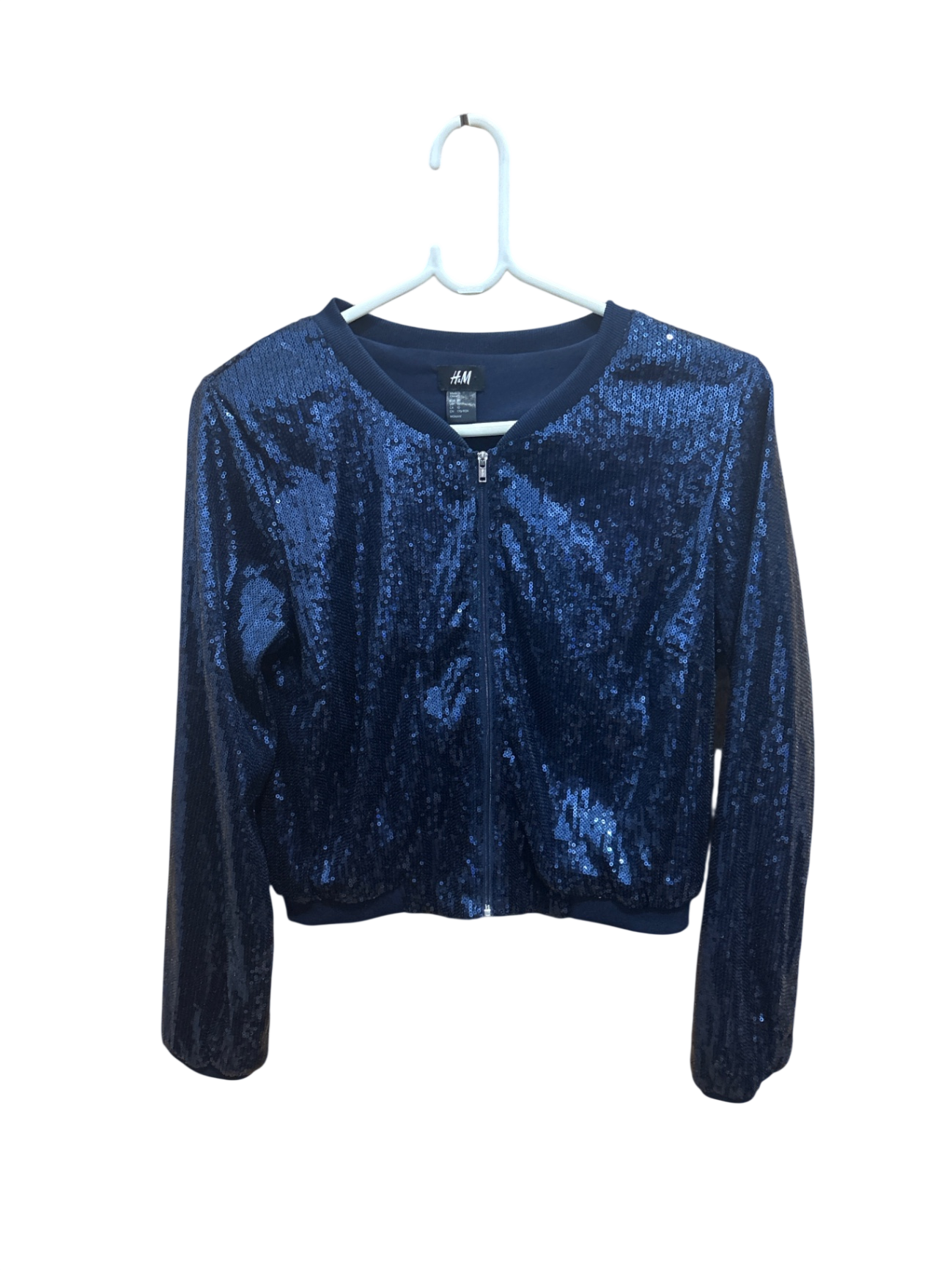 H&M Strickjacke M Dunkelblau