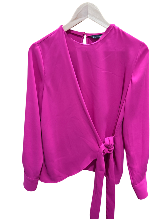 Zara Bluse S Pink