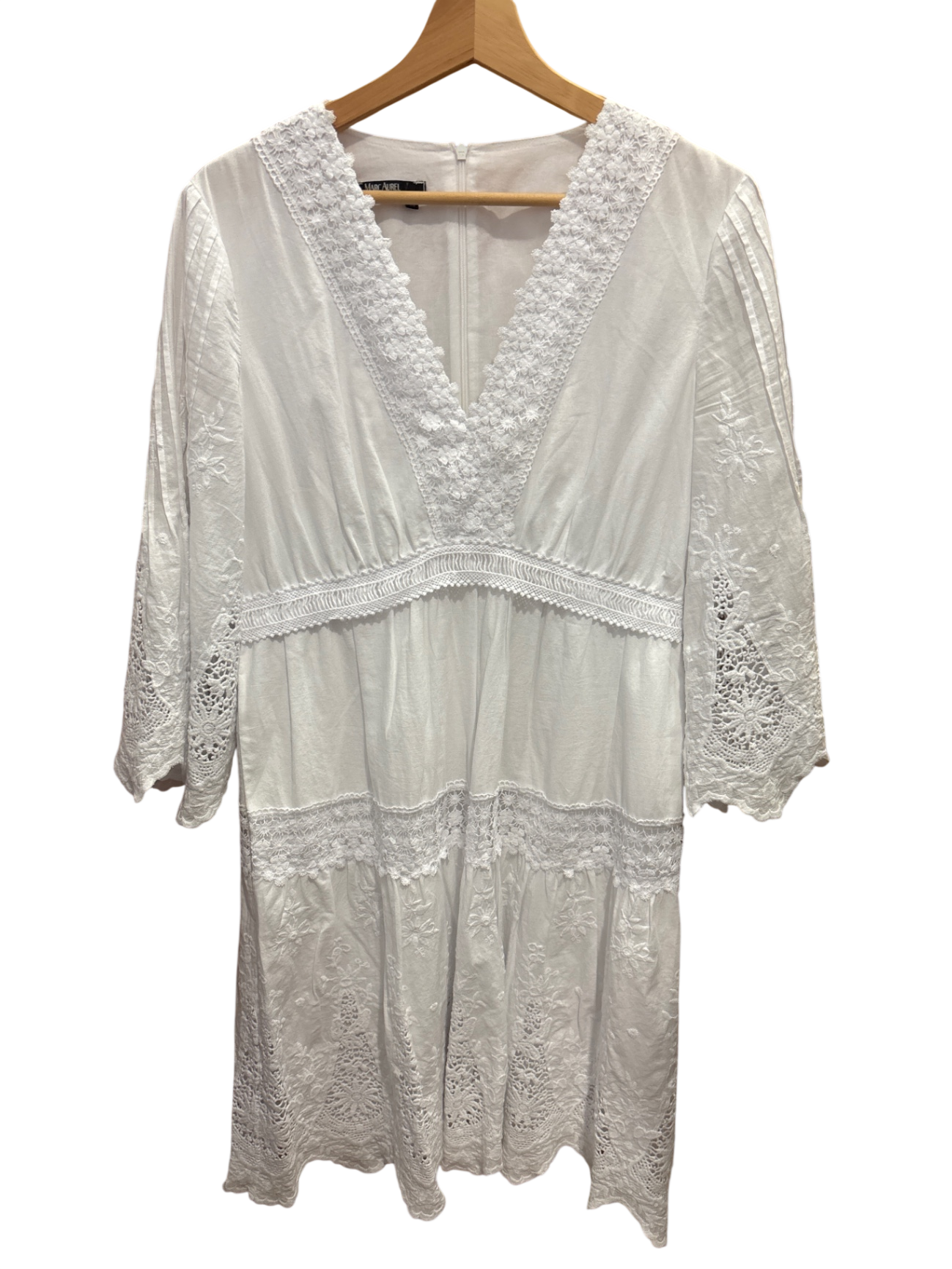 Marc Aurel Kleid M Weiß
