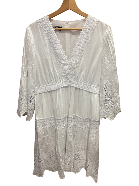 Marc Aurel Kleid M Weiß