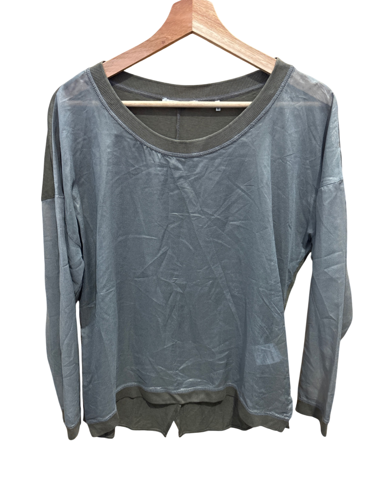 Rich&Royal Shirt S Grau Grün