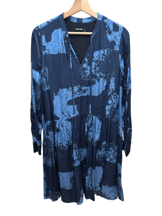 Marc Aurel Kleid S Blau Muster