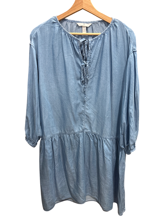 H&M Kleid M L Blau