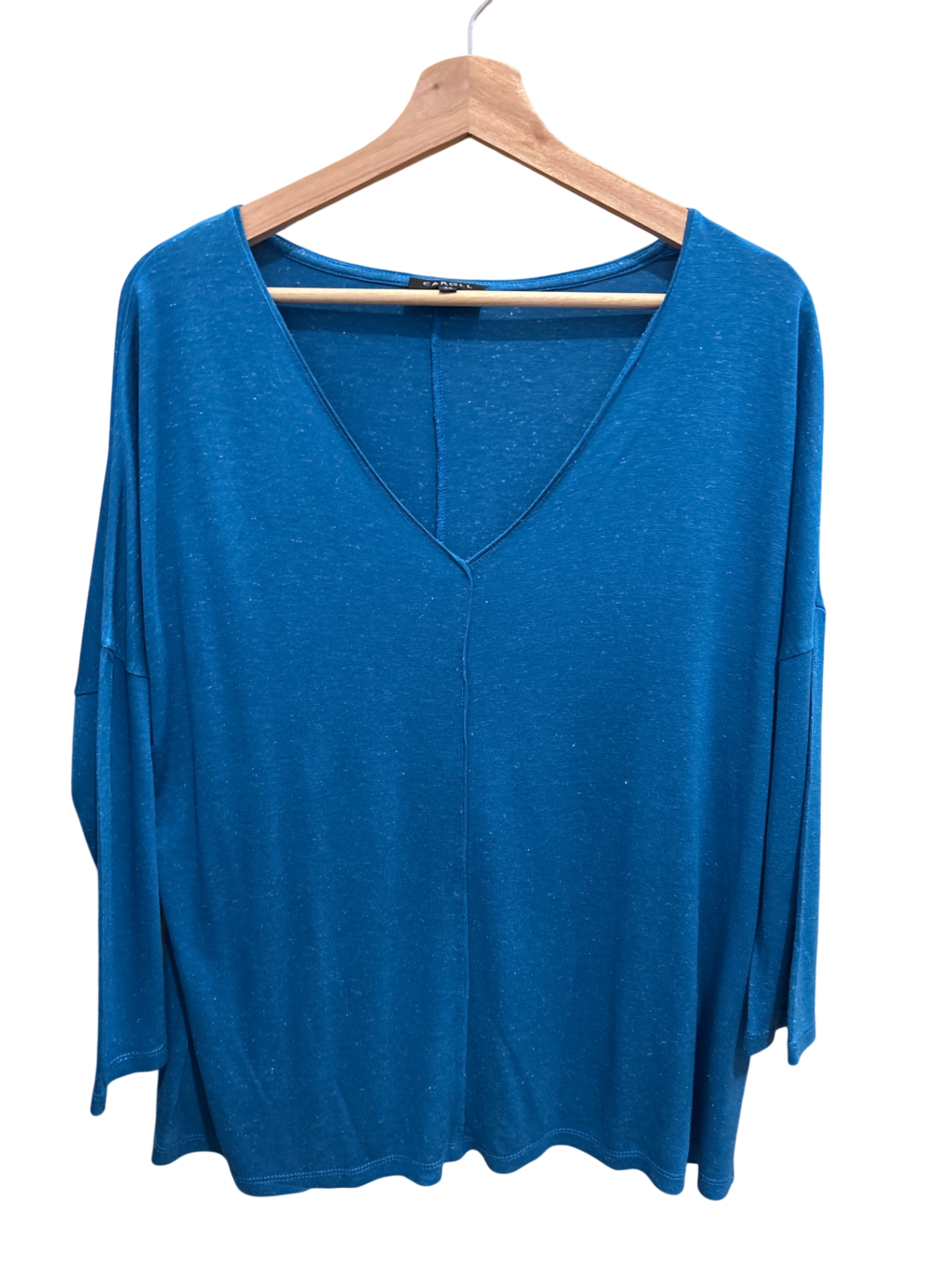 Shirt L Blau