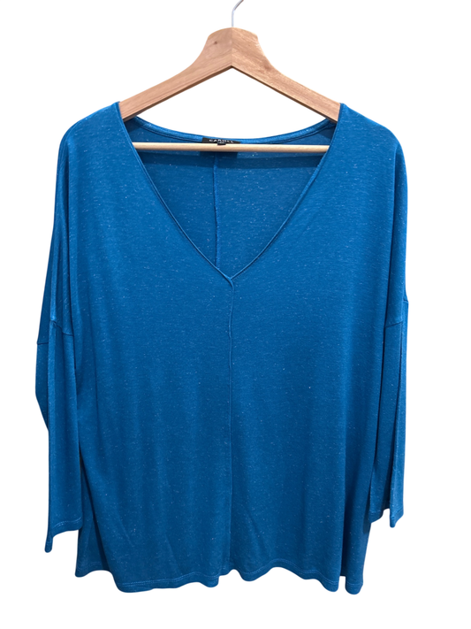 Shirt L Blau