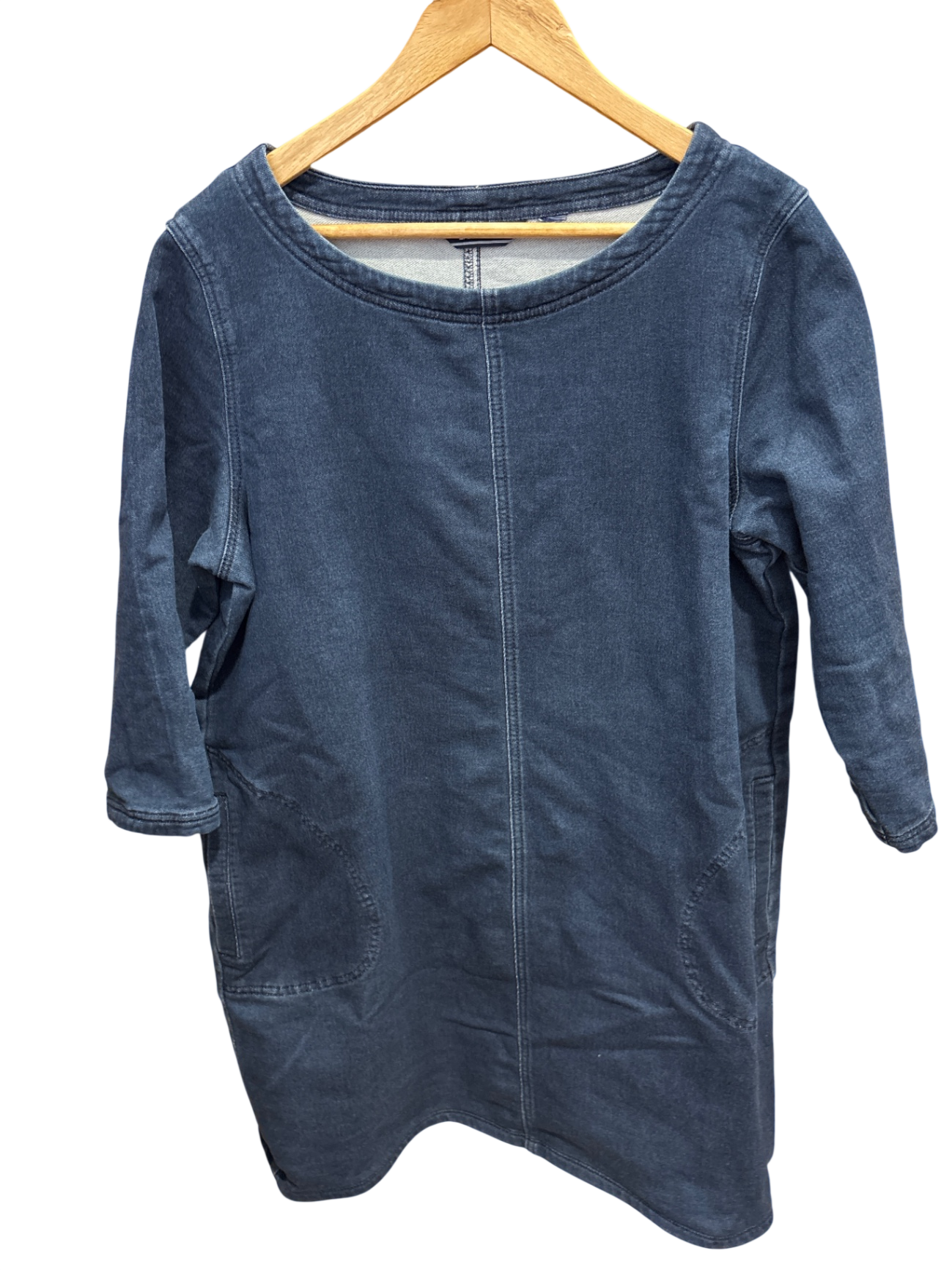 Landsend Jeans Kleid XL Blau
