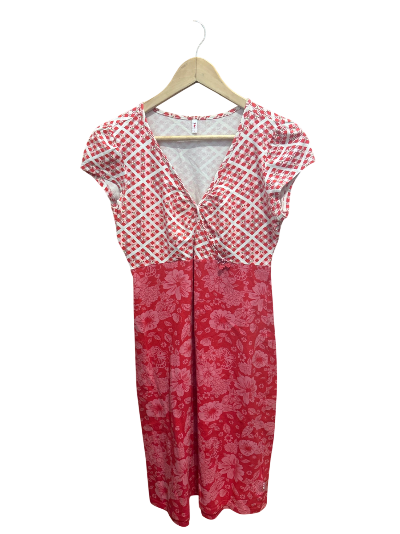 Kleid Rot und Weiß L - Blutsgeschwister