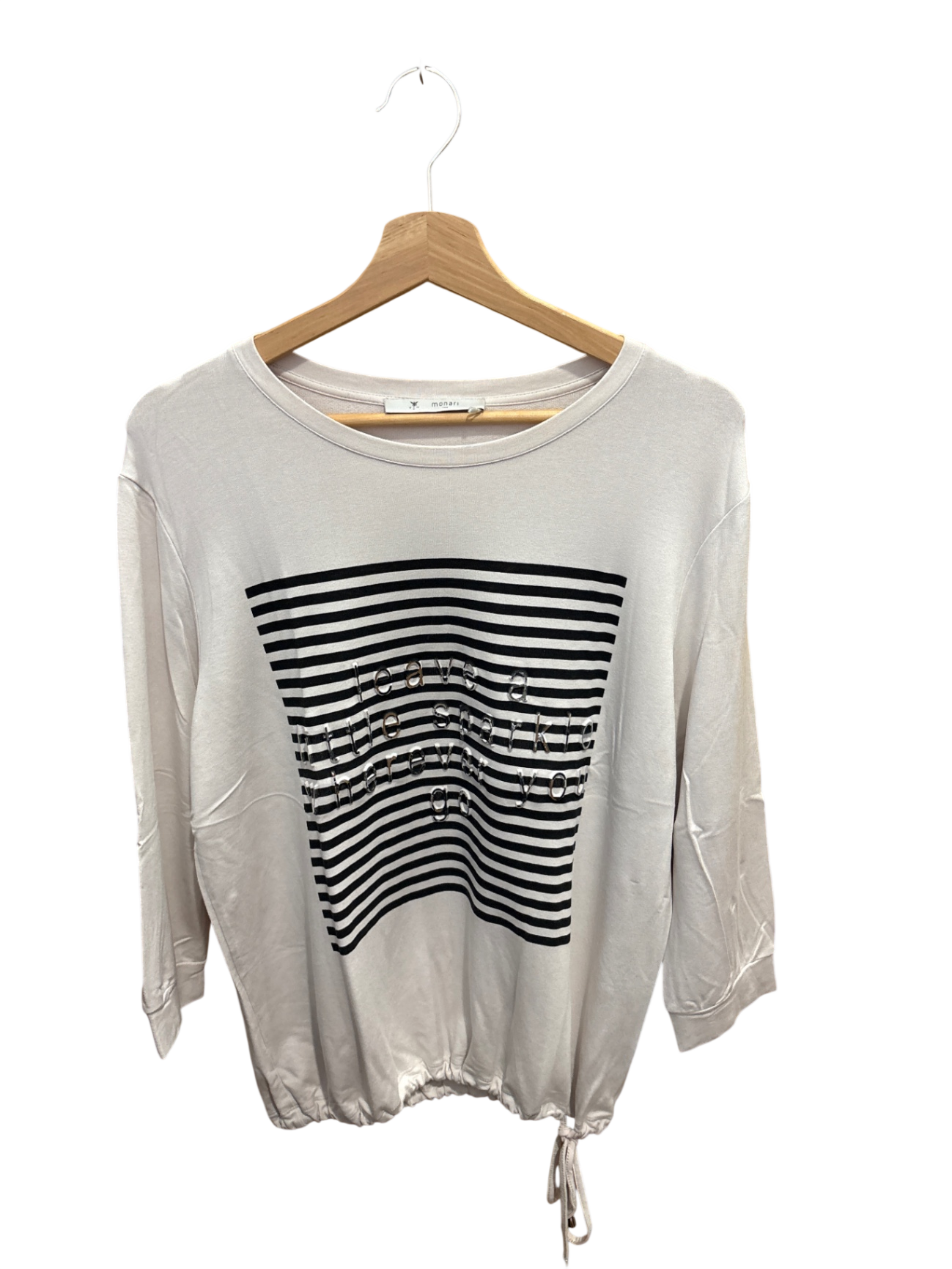 Shirt Beige Muster - monari