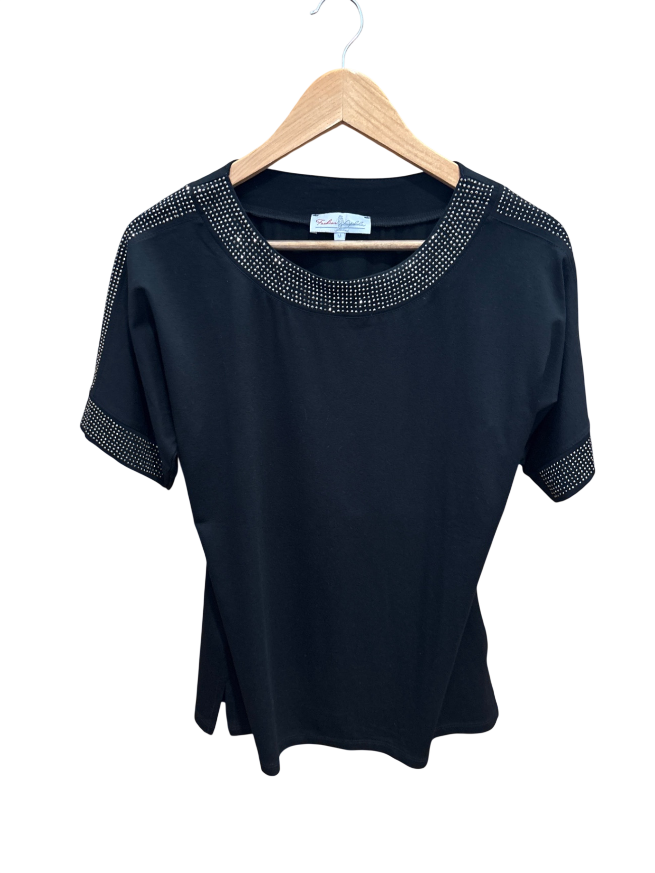 Shirt Schwarz 38 - Fashion Apolda