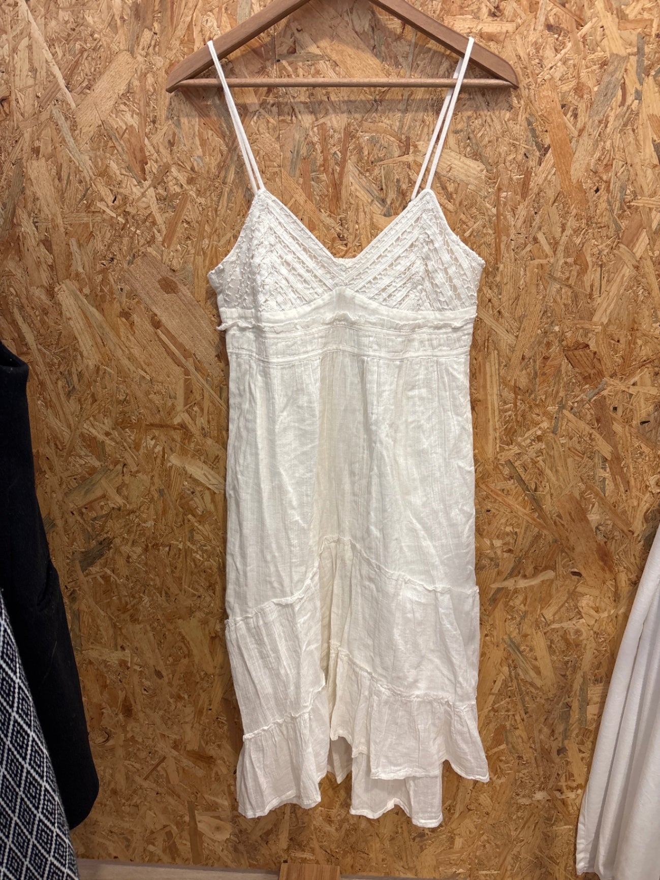 Kleid Creme M/L - Unbekannt