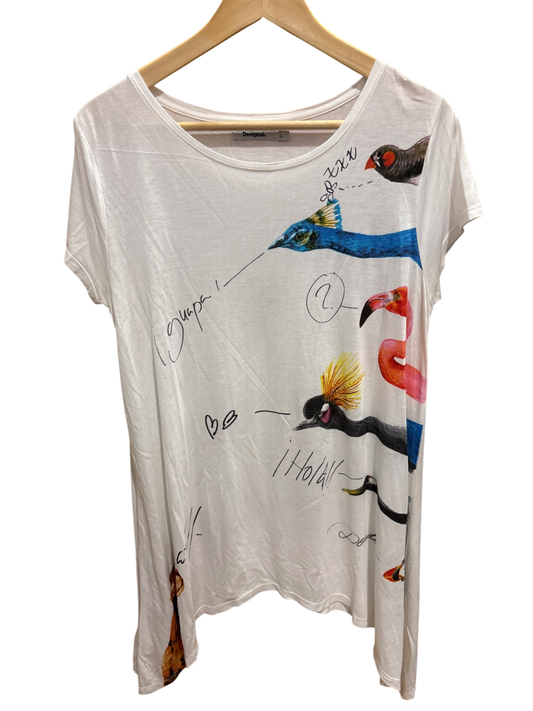 Shirt Weiß Bunt L - Desigual