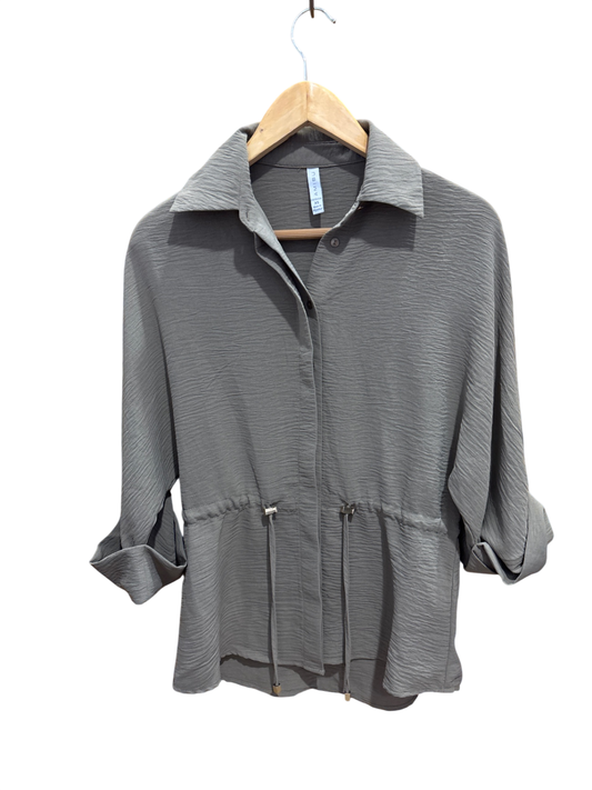 Bluse Taupe S - Unbekannt