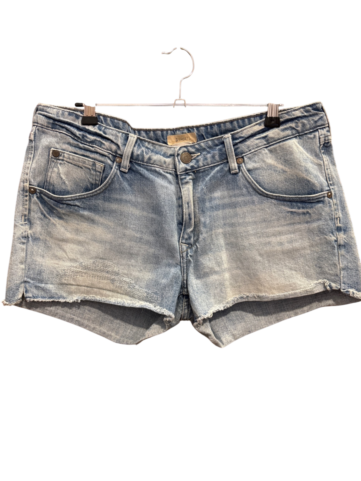 Jeans Shorts Hellblau L - H&M