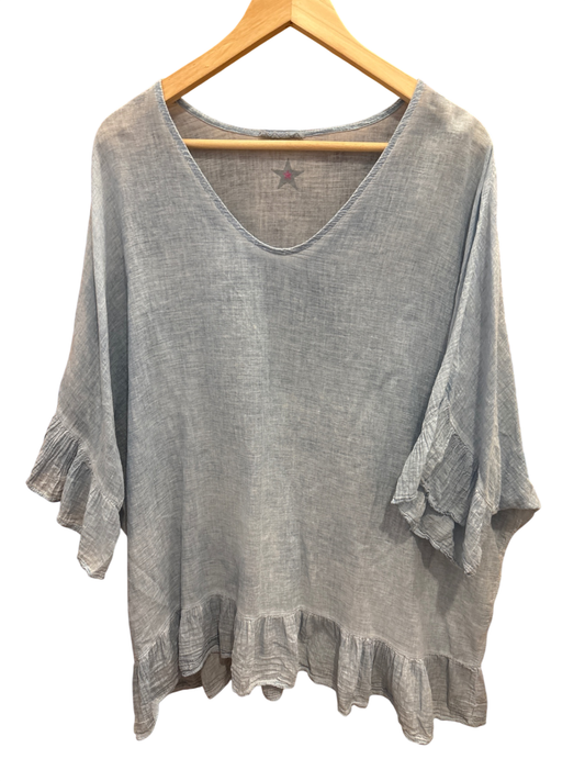 Shirt Hellblau XL - Unbekannt