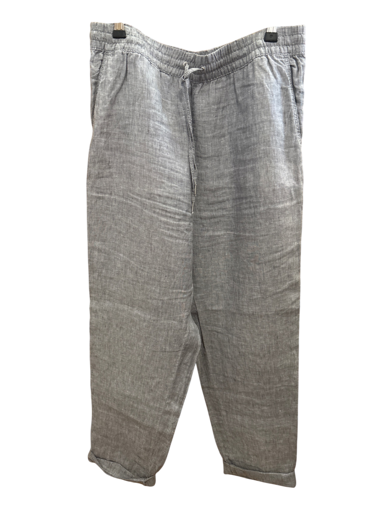 Leinen Hose Grau M - H&M