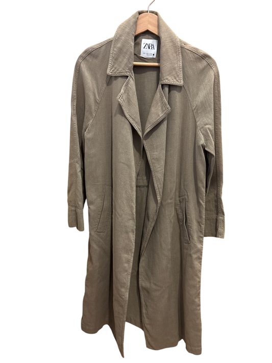 Mantel Beige Taupe S M - ZARA