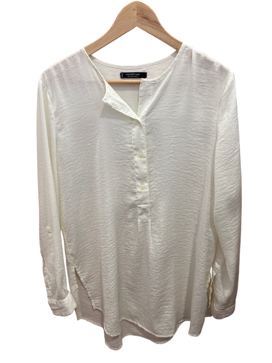 Bluse Creme M - Mango