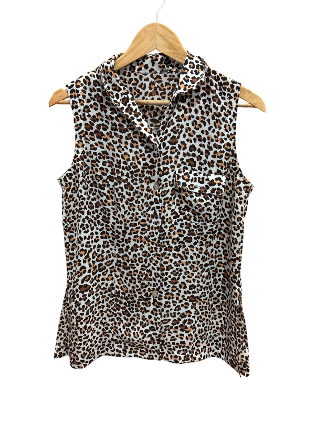 Bluse Beige, Schwarz, Braun L - Unbekannt
