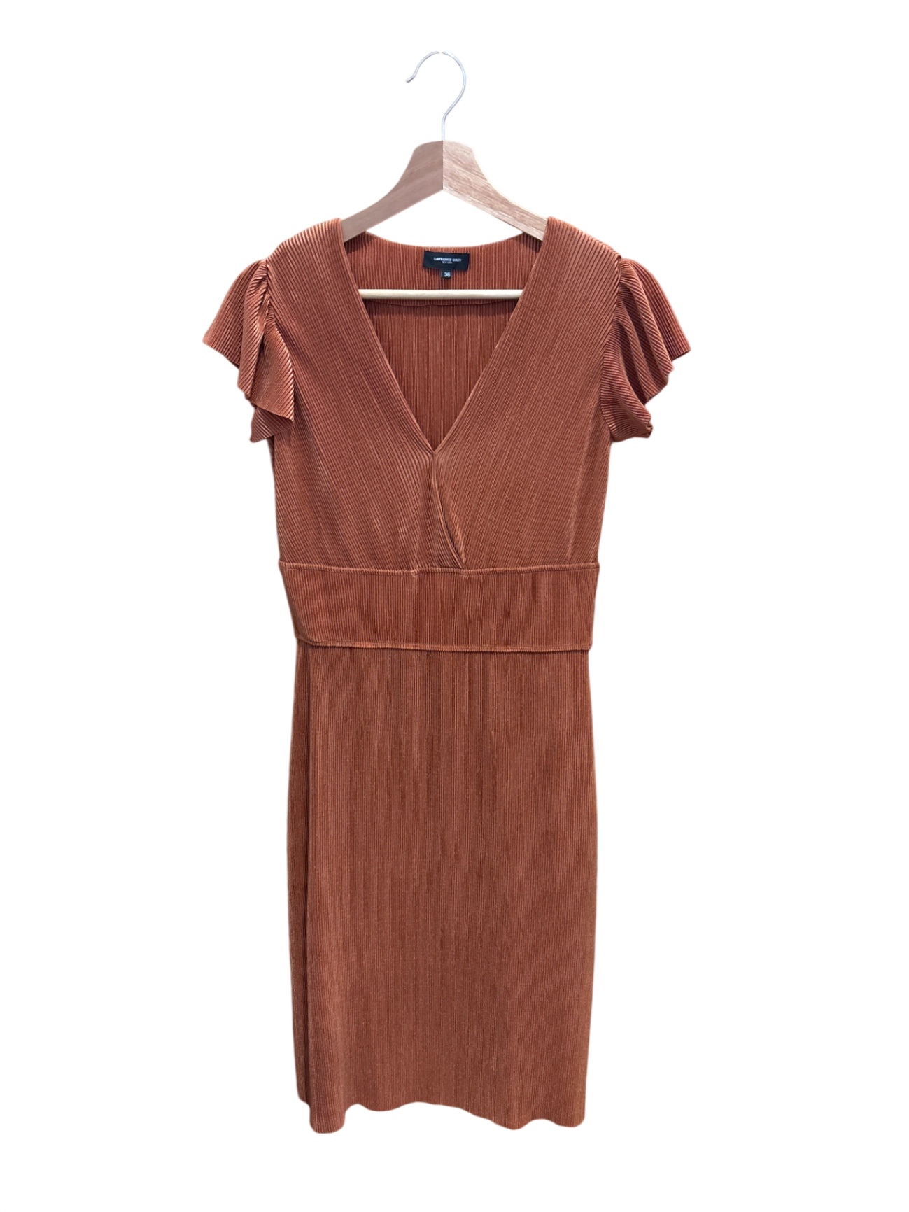 Kleid Terrakotta Braun S - Unbekannt